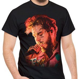 Post Malone Fan Artist Musician Gift Men Son Dad Boyfriend T Shirt Tee S M L XL